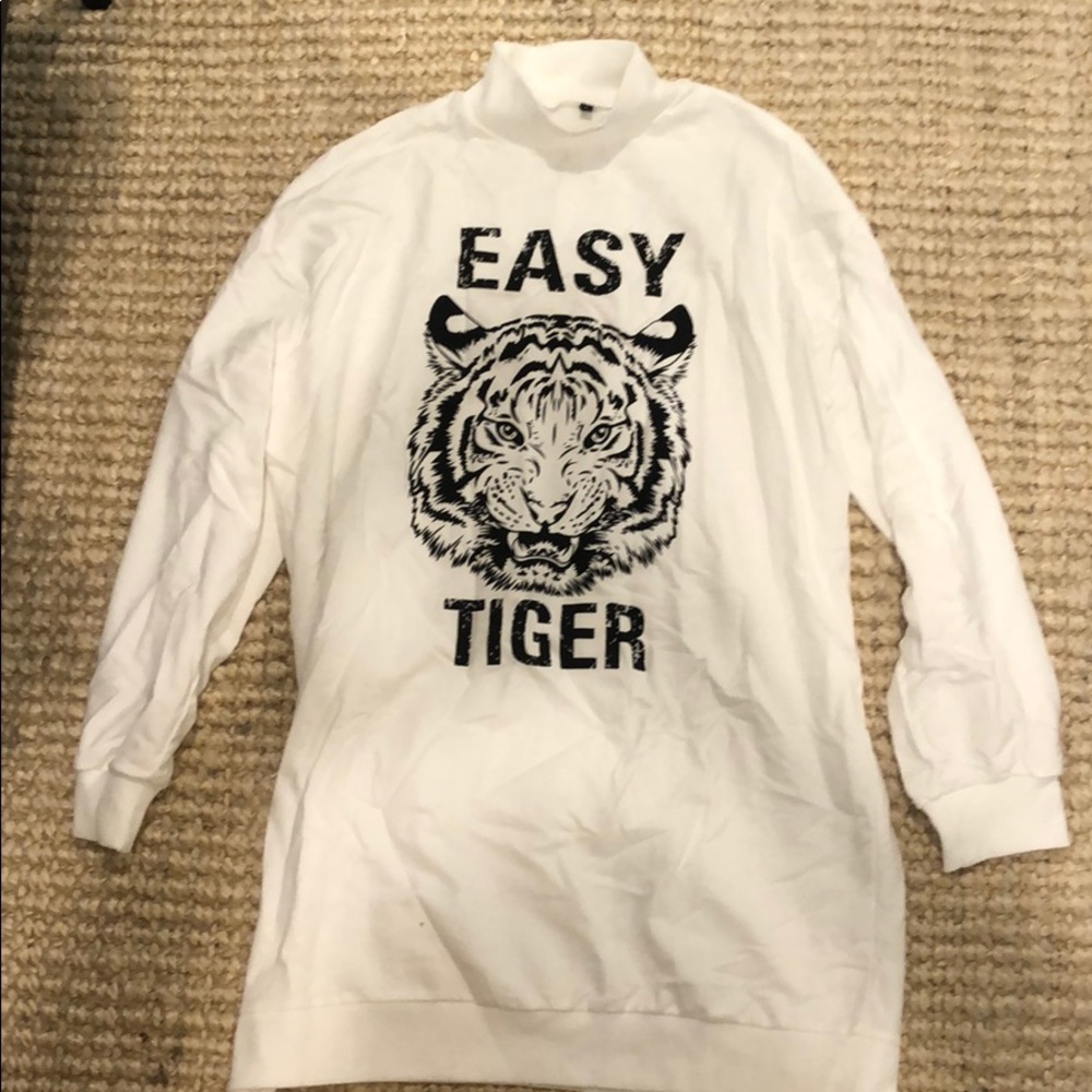Tiger t shirt dress